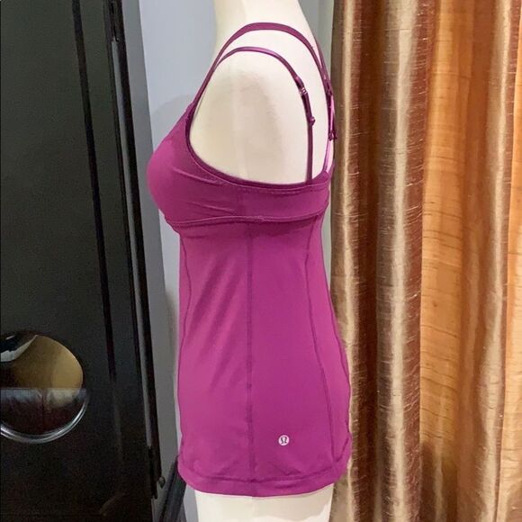Lululemon Strappy Built-In Bra Tank - Picture 2 of 5